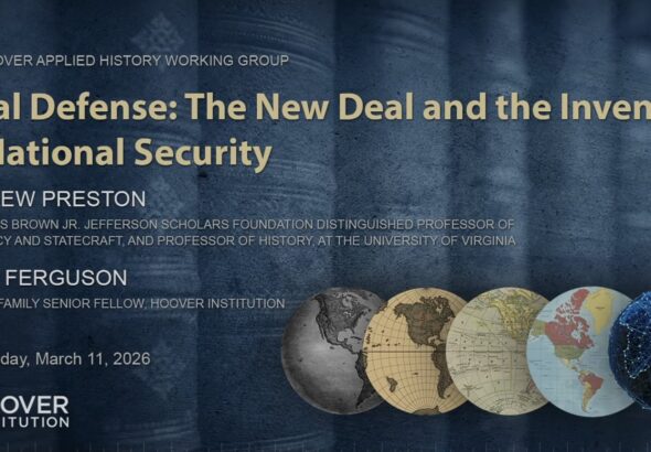 THE HOOVER APPLED HISTORY WORKING GROUP