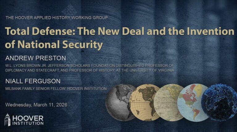 THE HOOVER APPLED HISTORY WORKING GROUP